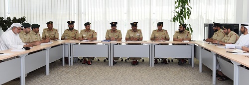 اللواء المري يترأس اجتماع فريق التوعية الأمنية في شرطة دبي